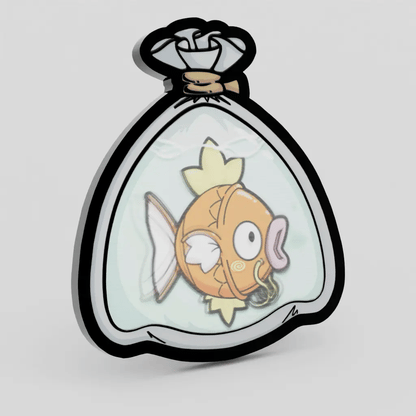 Magikarp Fishbag Lenticular Pin