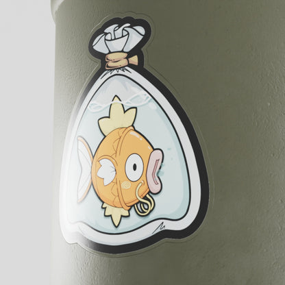 Magikarp Fishbag Vinyl Sticker