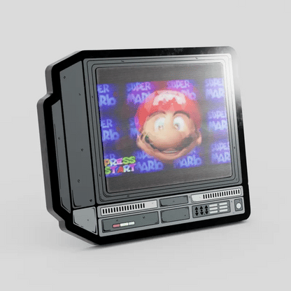 CRTV Lenticular Mario 64 Pin