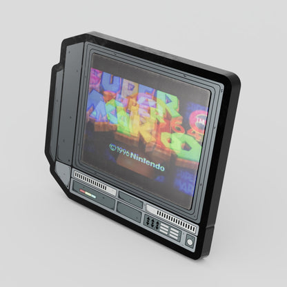 CRTV Lenticular Mario 64 Pin