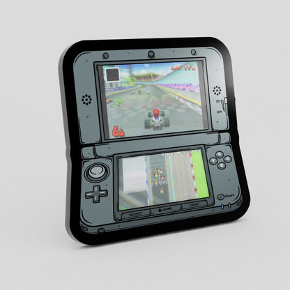 3DS Lenticular Kart Enamel Pin