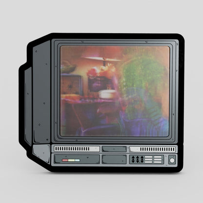 CRTV Lenticular Mars Attacks Pin