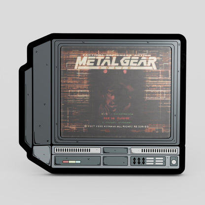 CRTV Lenticular Metal Gear Pin