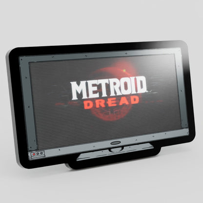 Monitor Lenticular Metroid Dread Enamel Pin