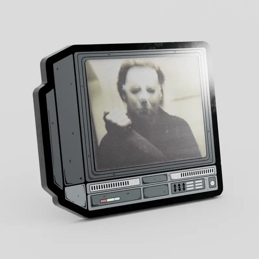 CRTV Lenticular Michael Myers Halloween Knife Pin