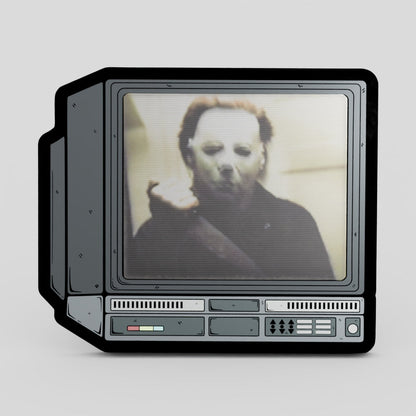 CRTV Lenticular Michael Myers Halloween Knife Pin