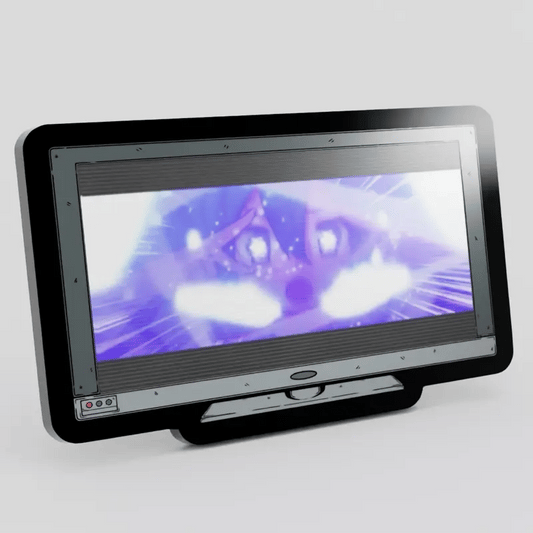 Monitor Lenticular Miku Beam! Enamel Pin