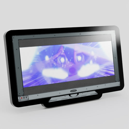 WS-Monitor Lenticular Miku Beam! Enamel Pin