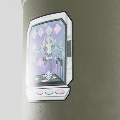 Miku DDR Vinyl Sticker