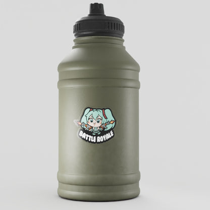 Battle Royale Miku Vinyl Sticker