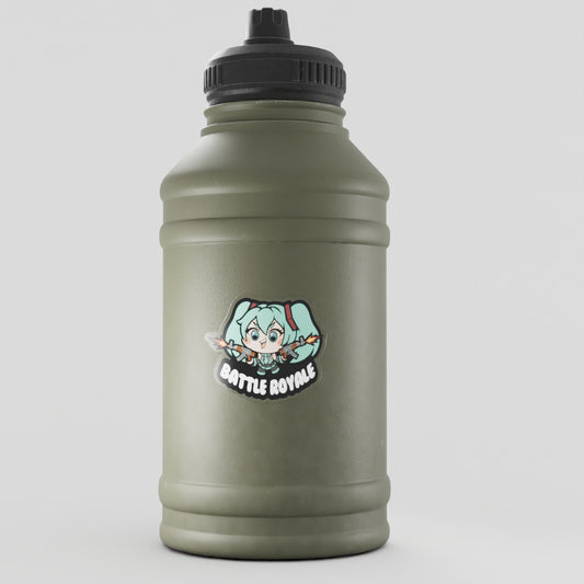 Battle Royale Miku Vinyl Sticker