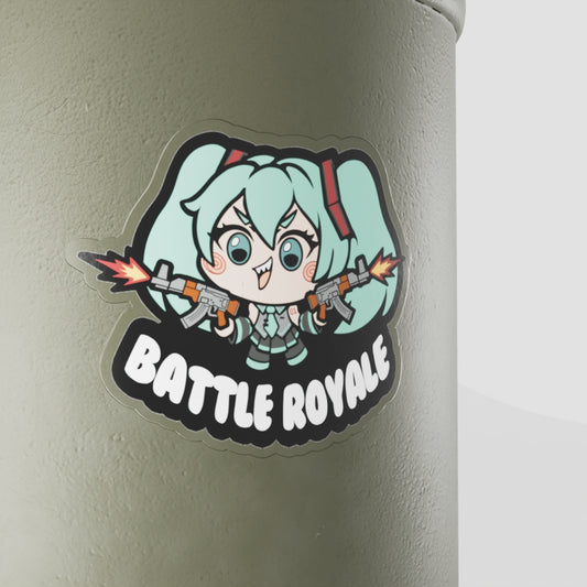 Battle Royale Miku Vinyl Sticker