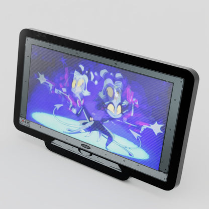 Monitor Lenticular {Helluva Boss} Millie and Moxxie Enamel Pin