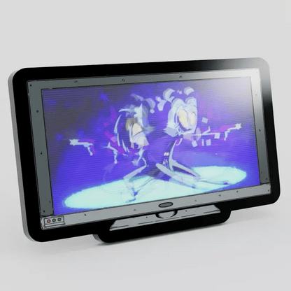 Monitor Lenticular {Helluva Boss} Millie and Moxxie Enamel Pin