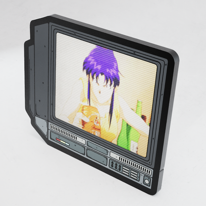 CRTV Lenticular Misato Pin