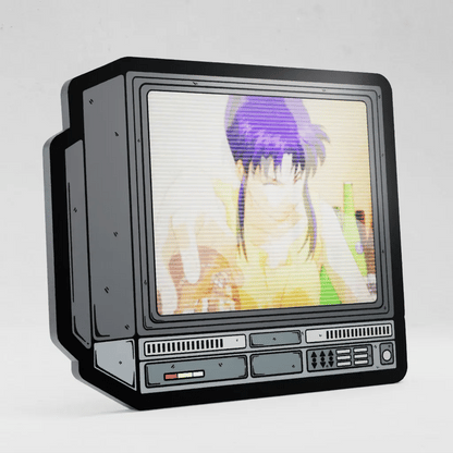 CRTV Lenticular Misato Pin