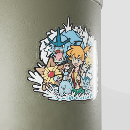 Misty Pokemon Vinyl Sticker