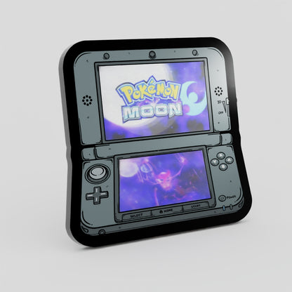 WS-3DS Lenticular Pokemon Moon Enamel Pin