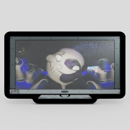 Monitor Lenticular {FNAF} Moon Enamel Pin