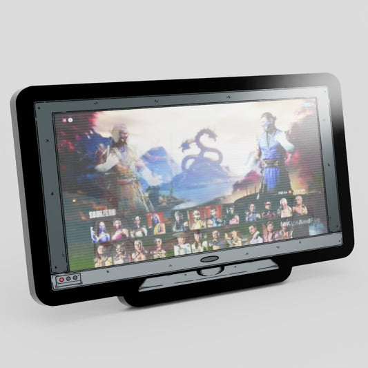 WS-Monitor Lenticular Mortal Kombat 1 Enamel Pin