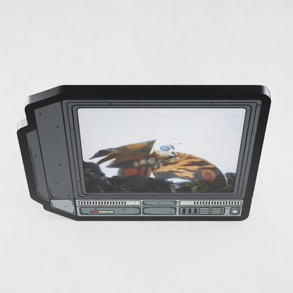 CRTV Lenticular Mothra Pin