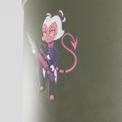 Moxxie Vinyl Sticker