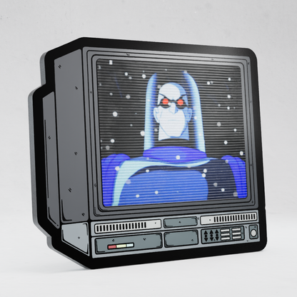 CRTV Lenticular Mr Freeze Pin