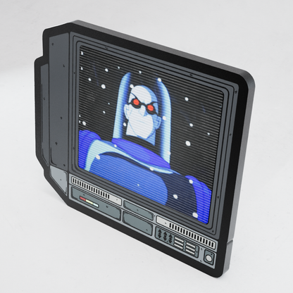 CRTV Lenticular Mr Freeze Pin