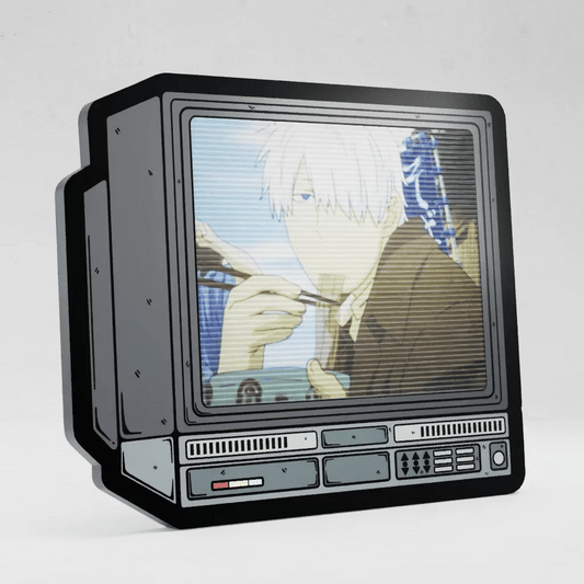 CRTV Lenticular Mushi Mushi Pin