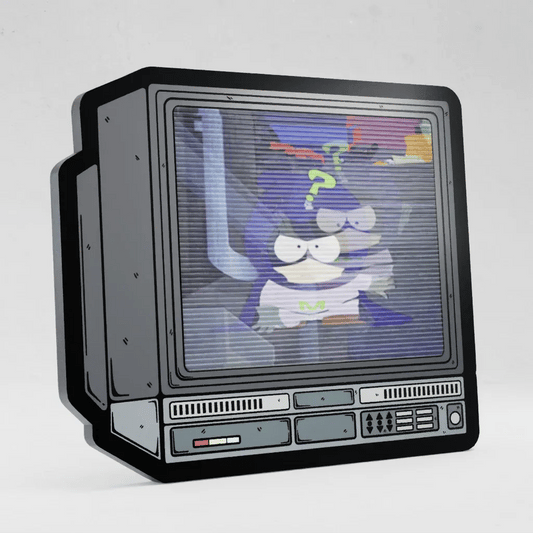 CRTV Lenticular Mysterion Pin