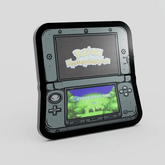 3DS Lenticular Mystery Dungeon Time Enamel Pin
