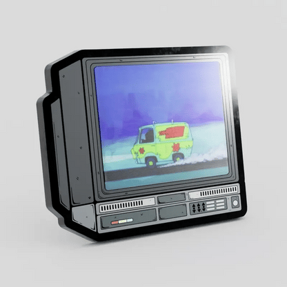 CRTV Lenticular Mystery Machine Pin