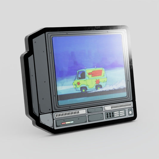 CRTV Lenticular Mystery Machine Pin