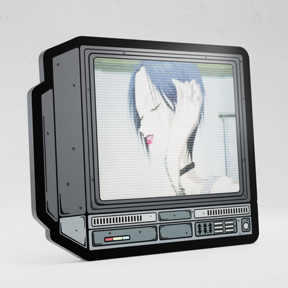 CRTV Lenticular Nana Pin