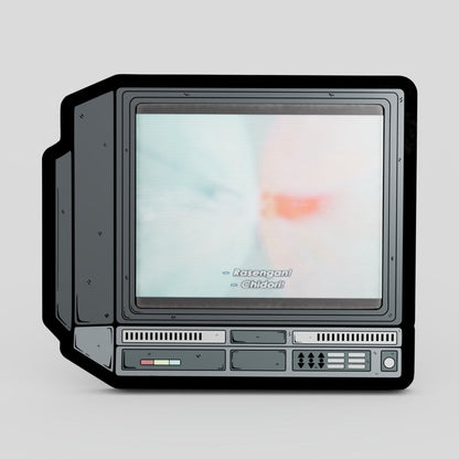 CRTV Lenticular Naruto V Sasuke Pin