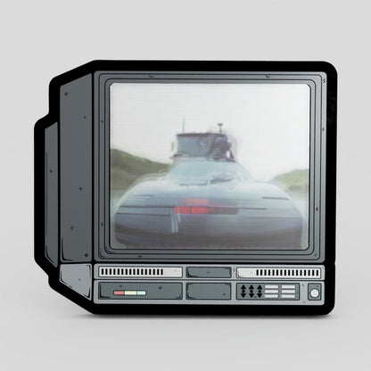 CRTV Lenticular Night Rider Pin