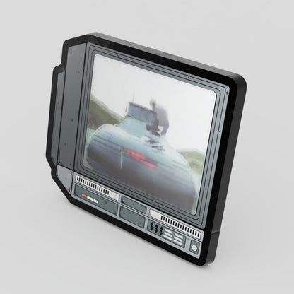 CRTV Lenticular Night Rider Pin