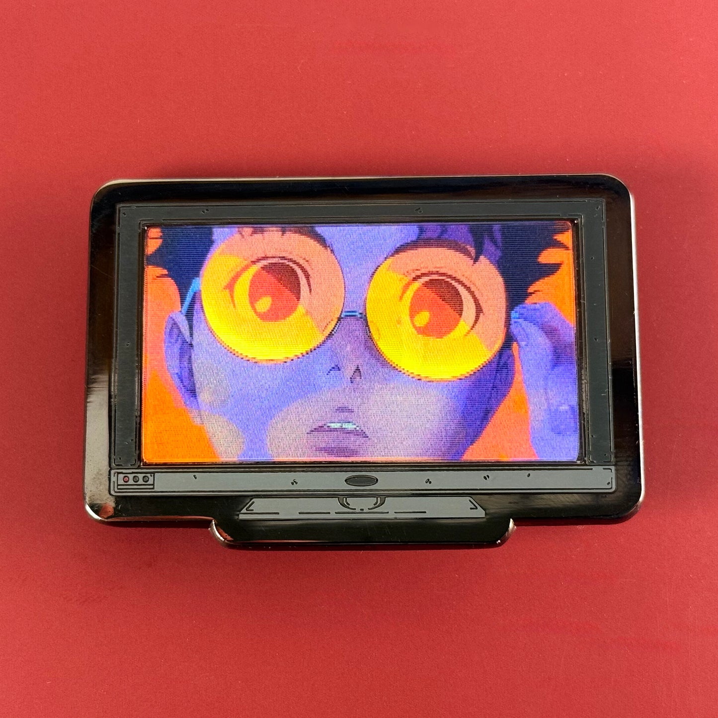 Monitor Lenticular {DanDaDan} Okarun Enamel Pin