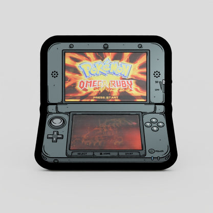3DS Lenticular Omega Ruby Enamel Pin