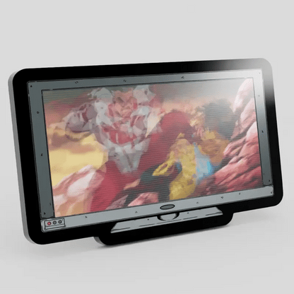 WS-Monitor Lenticular Invincible OmniVsMark Enamel Pin