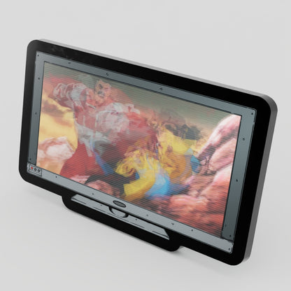 WS-Monitor Lenticular Invincible OmniVsMark Enamel Pin