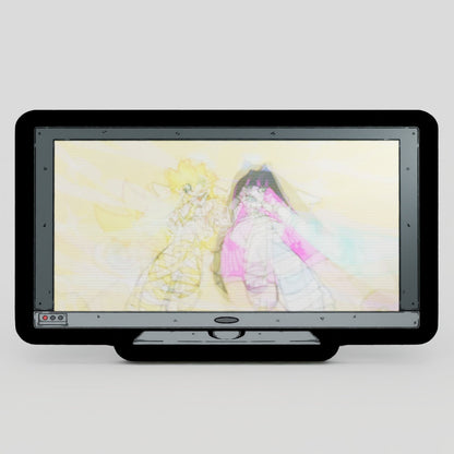 Monitor Lenticular Panty and Stocking Enamel Pin