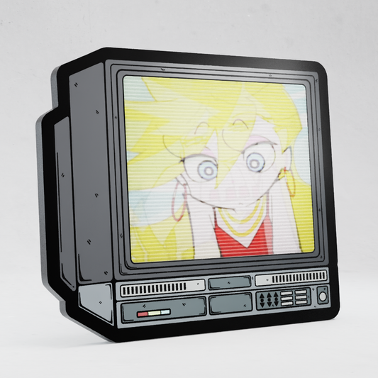 CRTV Lenticular Panty Wipe Mouth Pin