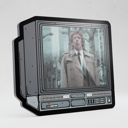 CRTV Lenticular People Snatchers Pin