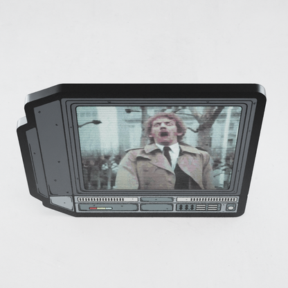 CRTV Lenticular People Snatchers Pin