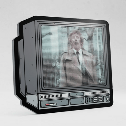 CRTV Lenticular People Snatchers Pin