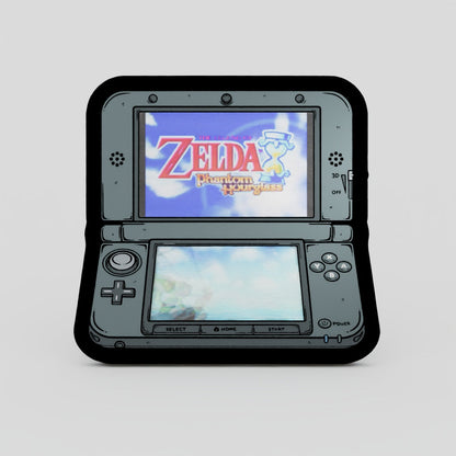 3DS Lenticular Phantom Hour Glass Enamel Pin