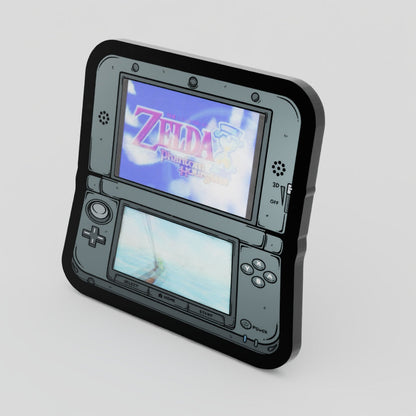 3DS Lenticular Phantom Hour Glass Enamel Pin