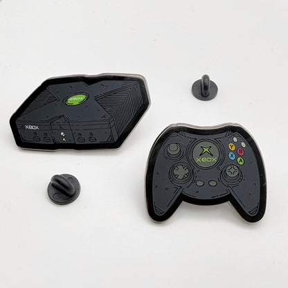 Xbox & Controller Hard Enamel Pin