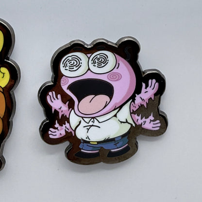 2" Pim Smiling Friends Hard Enamel Pin